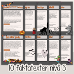 Halloween – Läsförståelse i tre nivåer - bild 4