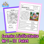 Svenska Läsförståelse Nr 1 – 10 - bild 1