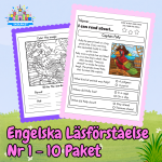 Engelska Läsförståelse Nr 1 – 10 - bild 1