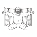 Målarbilder Innebandy - bild 3