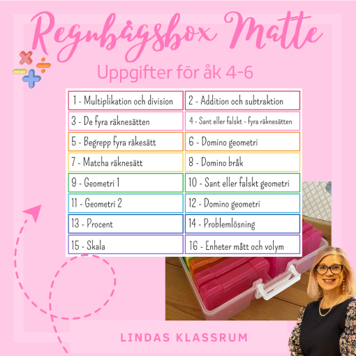 Matematik Regnbågsbox