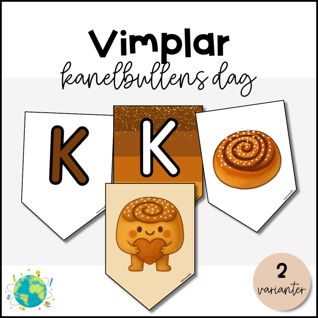 Vimplar – Kanelbullens dag
