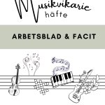 Musiklärarvikarien – arbetsblad och facit - bild 6