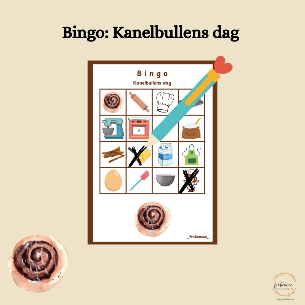 Bingo: Kanelbullens dag