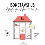 Bokstavshus SOLARM och 48 kort med första språkljud - bild 2