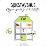 Bokstavshus SOLARM och 48 kort med första språkljud - bild 3