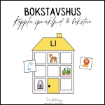 Bokstavshus SOLARM och 48 kort med första språkljud - bild 4