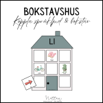 Bokstavshus SOLARM och 48 kort med sista språkljud - bild 4