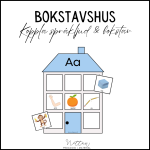 Bokstavshus SOLARM och 48 kort med första språkljud - bild 5