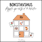 Bokstavshus SOLARM och 48 kort med första språkljud - bild 6