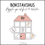 Bokstavshus SOLARM och 48 kort med sista språkljud - bild 6