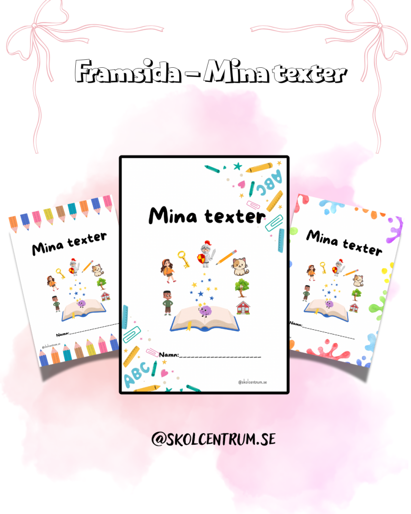 Framsida – Mina texter