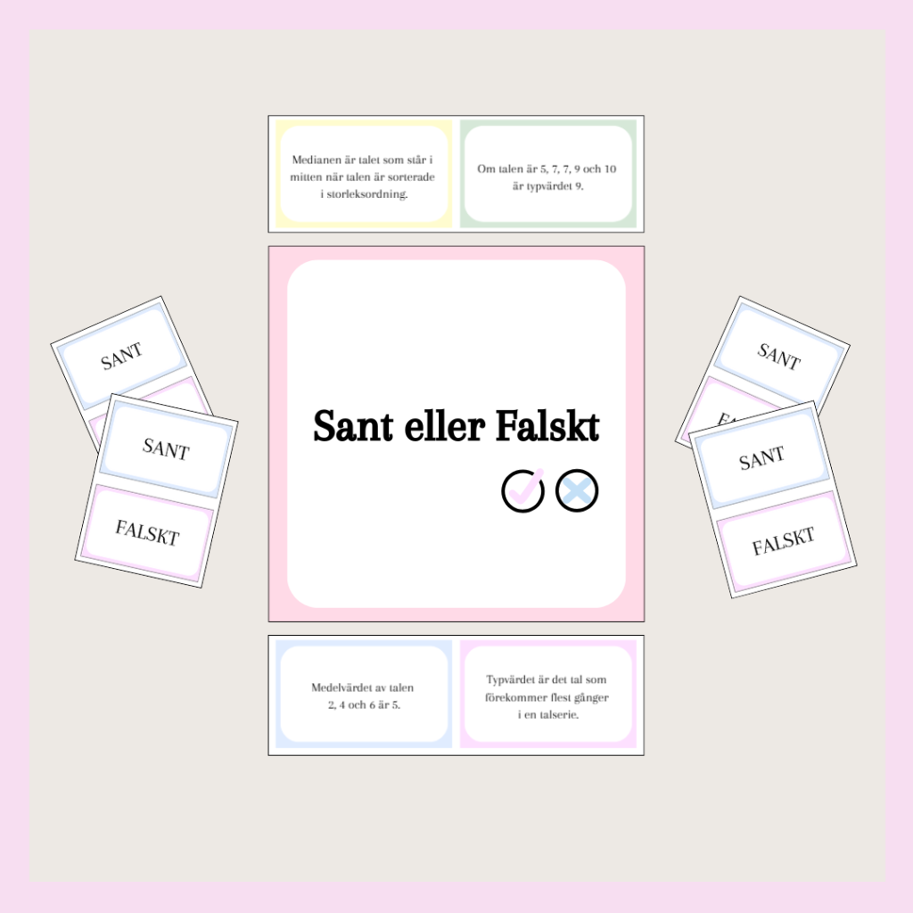 Matematik – Sant eller Falskt