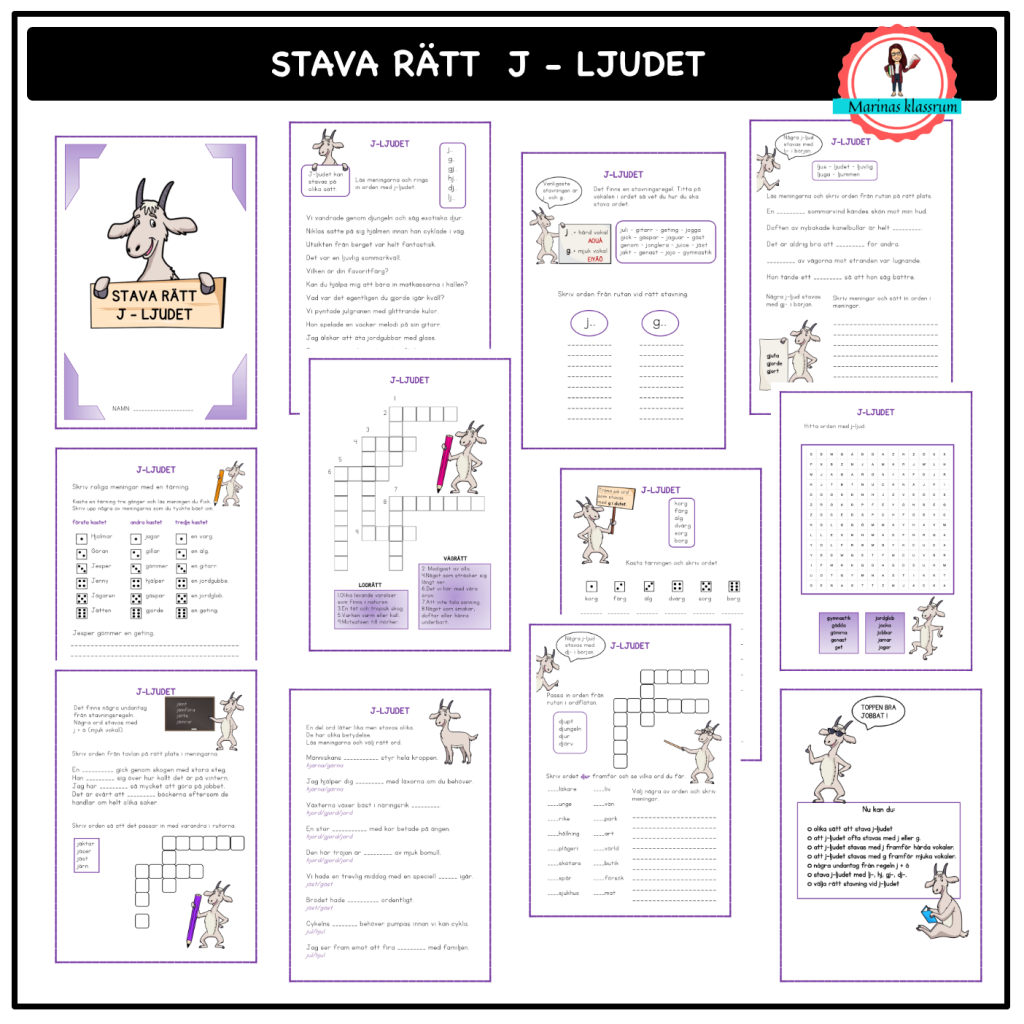 Stava rätt J-ljudet