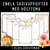Kreativt skrivande om hösten med 7 inspirerande teman!
