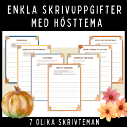 Kreativt skrivande om hösten med 7 inspirerande teman!