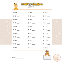 Multiplikationstest
