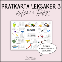Pratkarta leksaker 3