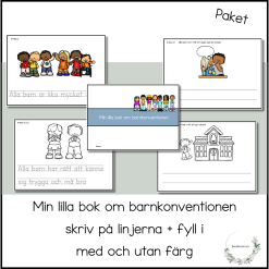 Min lilla bok om barnkonventionen - paket