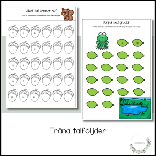 Träna talföljder