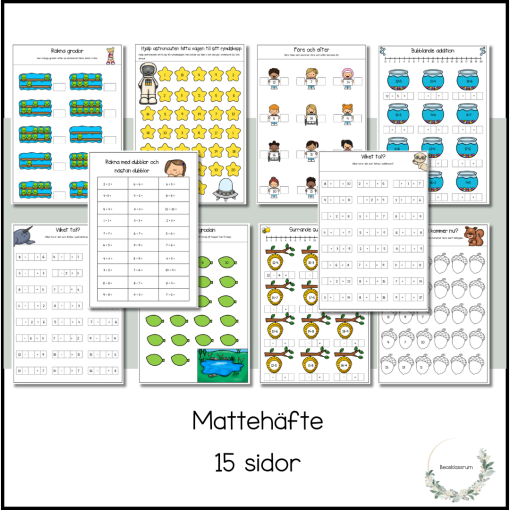 Mattehäfte åk 1-2