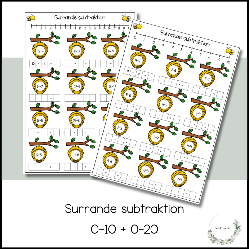 Surrande subtraktion