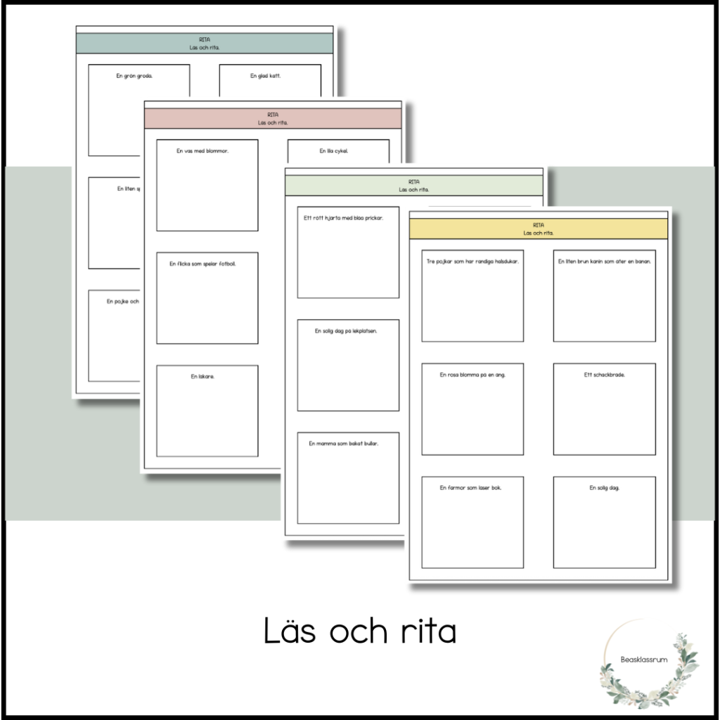 Läs och rita