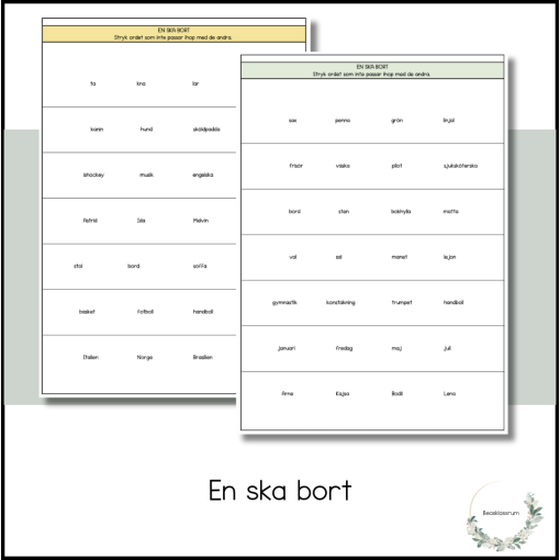 En ska bort