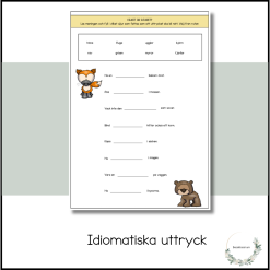 Idiomatiska uttryck