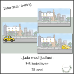 Ljuda med ljudtaxin – interaktiv övning - bild 1