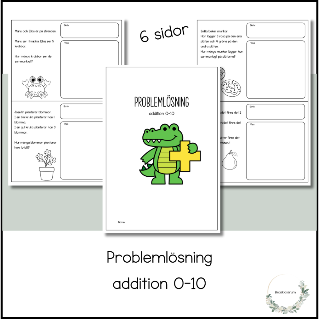 Problemlösning addition 1-10