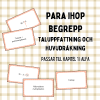 Para ihop begrepp: taluppfattning och huvudräkning