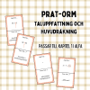 Pratorm begrepp: taluppfattning och huvudräkning