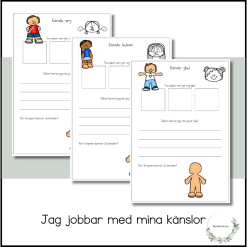 Jag jobbar med mina känslor - arbetshäfte