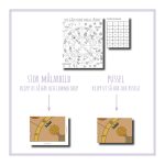 Pusselteckning Årshjul årstider och månader - bild 2