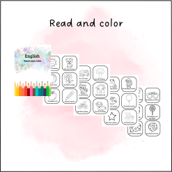 Read and color