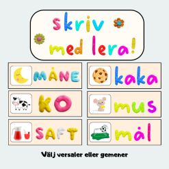 Skriv med lera