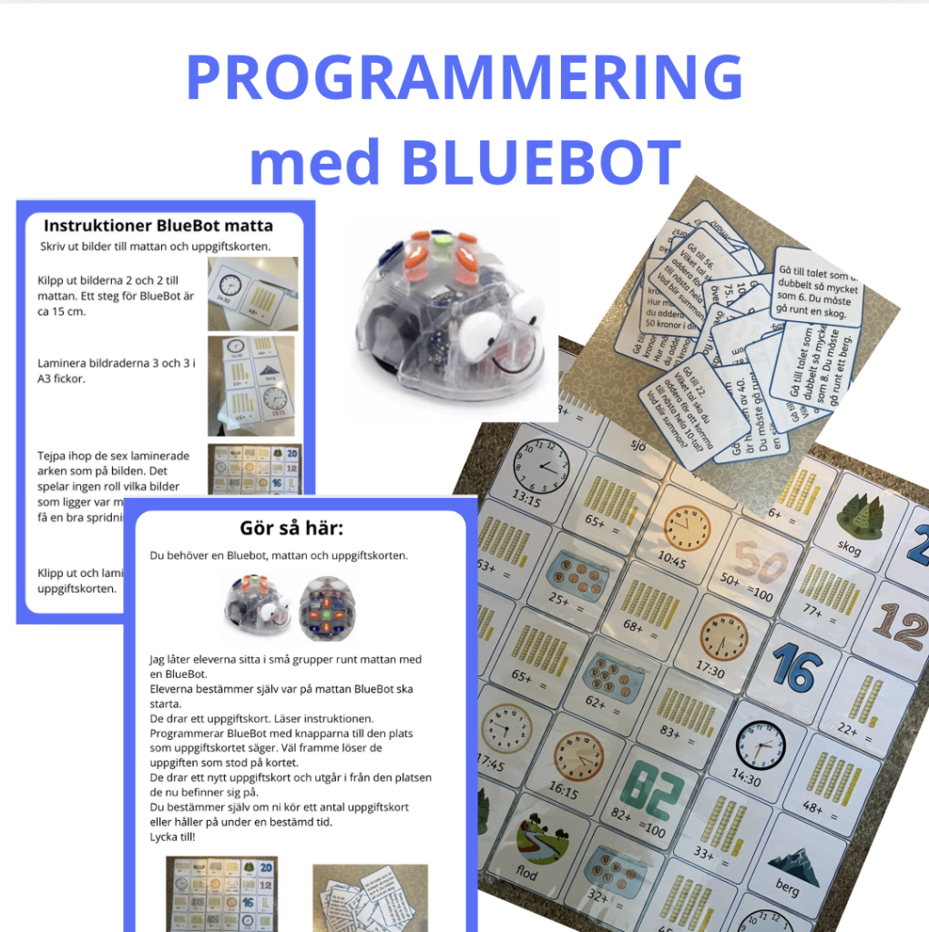 Matteprogrammering med BlueBot 1