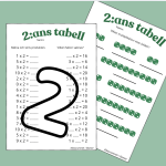 Multiplikation – 2:ans, 5:ans och 10:ans tabeller - bild 1