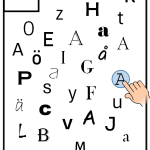 Arbetsschema för bokstavsarbete – bokstaven A - bild 3