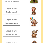 Arbetsschema för bokstavsarbete – bokstaven A - bild 6