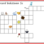 Korsord för bokstavsarbete – E, I, N, V - bild 4