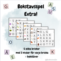 Bokstavsspel extra!