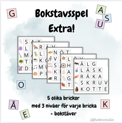 Bokstavsspel extra!
