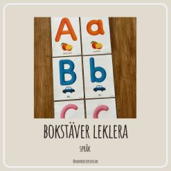 Bokstäver leklera
