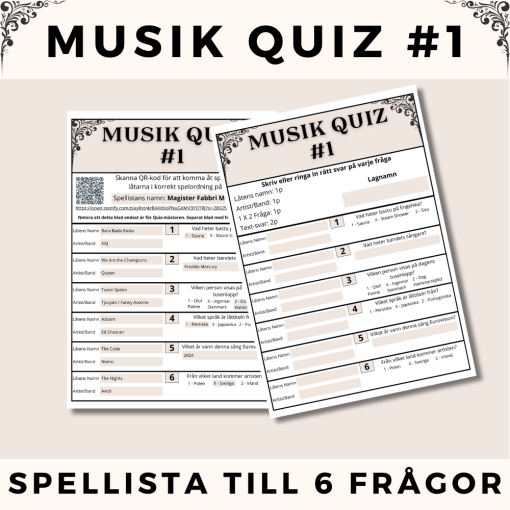 Musik Quiz #1