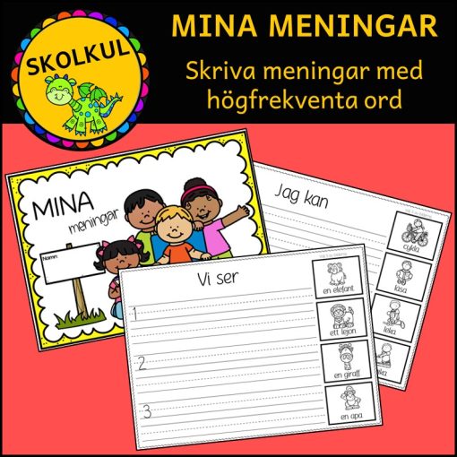 Meningar med högfrekventa ord