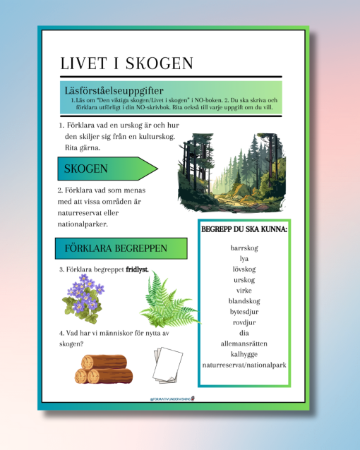 Livet i skogen
