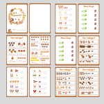 Höstmatte. Addition 1-10 - bild 1