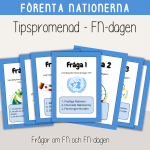 FN-dagen – Tipspromenad – Förenta Nationerna - bild 1